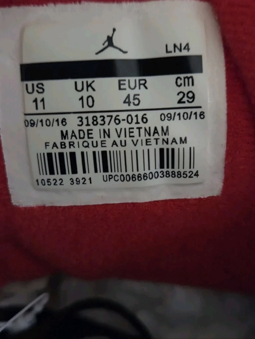 Nike Air Jordan 3 Retro OG Black Cement DN3707-010 US Men's 11